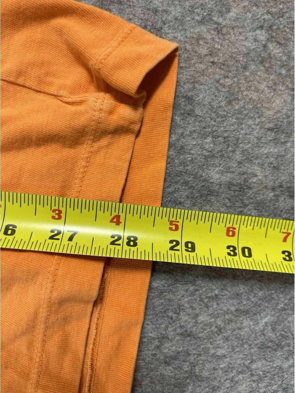 The North Face Shirt Mens Medium Orange Hike Logo Short Sleeve